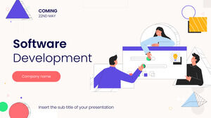 Software Development Free Presentation Background Design for Google Slides themes and PowerPoint Templates