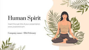 Human Spirit Free Presentation Background Design for Google Slides themes and PowerPoint Templates