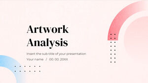Analiza grafiki Darmowy projekt tła prezentacji dla motywów Prezentacji Google i szablonów PowerPoint