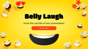 Belly Laugh Temi gratuiti di Presentazioni Google e Modelli PowerPoint