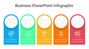 用于商业 PowerPoint 信息图的免费 Powerpoint 模板