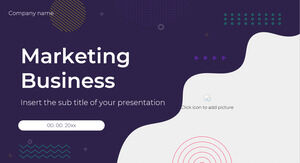 Template Powerpoint Gratis untuk Pemasaran Bisnis