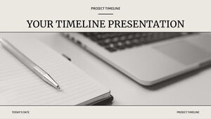 Proje Zaman Çizelgesi. Ücretsiz PPT Şablonu ve Google Slaytlar Teması