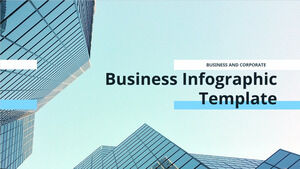 Infografică de afaceri. Șablon PPT gratuit și temă Google Slides