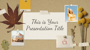 Vintage Moodboard. Free PowerPoint Template & Google Slides Theme