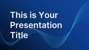 อนุภาคข้อมูล เทมเพลต PowerPoint และ Google Slides Theme ฟรี