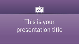 專業紫色。 免費的 PowerPoint 模板和 Google 幻燈片主題
