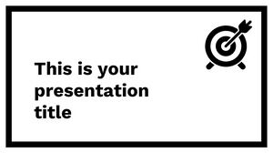 Minimal Black. Free PowerPoint Template & Google Slides Theme