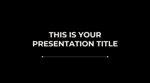 Simple Elegant. Free PowerPoint Template & Google Slides Theme