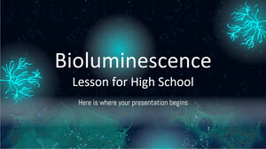 Lecție de bioluminiscență pentru liceu
