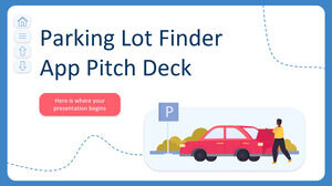 Parking Lot Finder App Pitch Deck