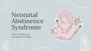 Syndrome d'abstinence néonatale