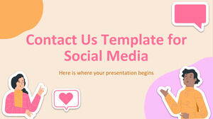 Contact Us Template for Social Media