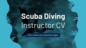 Curriculum vitae istruttore subacqueo