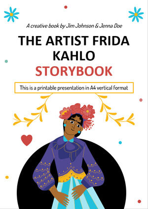 藝術家 Frida Kahlo Storybook