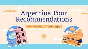 Argentina Tour Recomendações