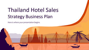 Plano de negócios de estratégia de vendas de hotéis na Tailândia