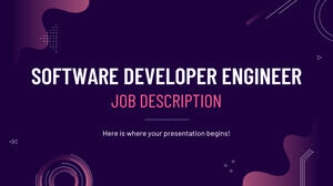 Descrizione del lavoro dell'ingegnere sviluppatore di software