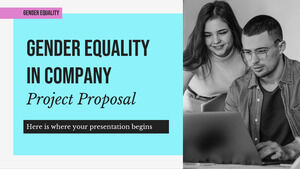 المساواة بين الجنسين في اقتراح مشروع الشركة