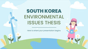 Tesi sulle questioni ambientali della Corea del Sud