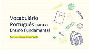 Doodly School Vocabulário de Português para o Ensino Fundamental