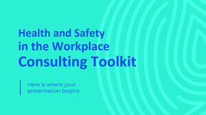 직장 내 건강 및 안전 컨설팅 툴킷