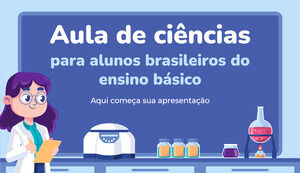 Science Subject Lesson for Brazilian Elementary Students
