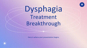 Durchbruch bei der Behandlung von Dysphagie