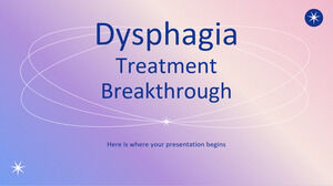 Dysphagia Treatment Breakthrough