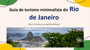 Guida turistica minimalista di Rio de Janeiro