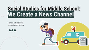 Estudos Sociais para o Ensino Médio: Criamos um Canal de Notícias