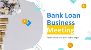 Întâlnire de afaceri cu împrumuturi bancare