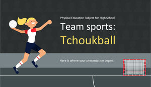 مادة التربية البدنية للمدرسة الثانوية - الرياضات الجماعية: Tchoukball
