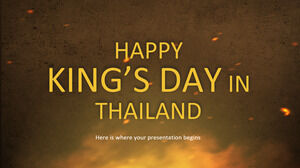 Feliz día del rey en Tailandia