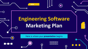 Plano de marketing de software de engenharia