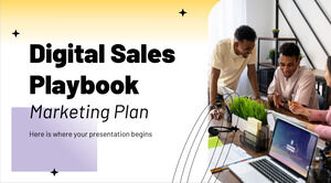 Piano di marketing del Playbook per le vendite digitali