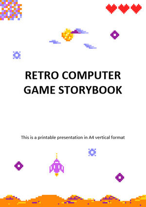 Buku Cerita Game Komputer Retro