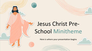 İsa Mesih Okul Öncesi Mini Tema