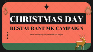 Campaña MK del restaurante del día de Navidad