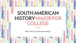 South American History Major for College
