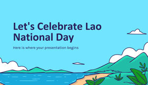 Lasst uns den laotischen Nationalfeiertag feiern