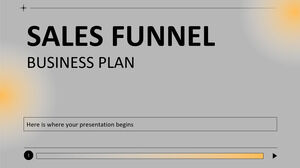 Sales Funnel-Geschäftsplan