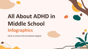 中学校のインフォグラフィックにおける ADHD のすべて