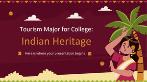 Especialização em Turismo para a Faculdade: Herança Indiana