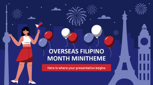 Overseas Filipino Month Minitheme