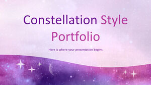 Constellation Style Portfolio