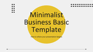 Minimalist Business Basic Template