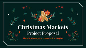 Noel Pazarları Proje Önerisi