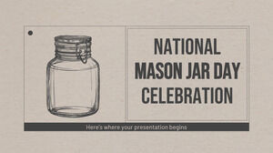 National Mason Jar Day Celebration