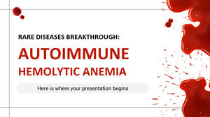 Прорыв в области редких заболеваний: аутоиммунная гемолитическая анемия